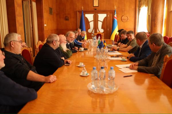 Голова Закарпатської ОВА зустрівся з італійськими партнерами із фундації «Допоможемо їм жити»